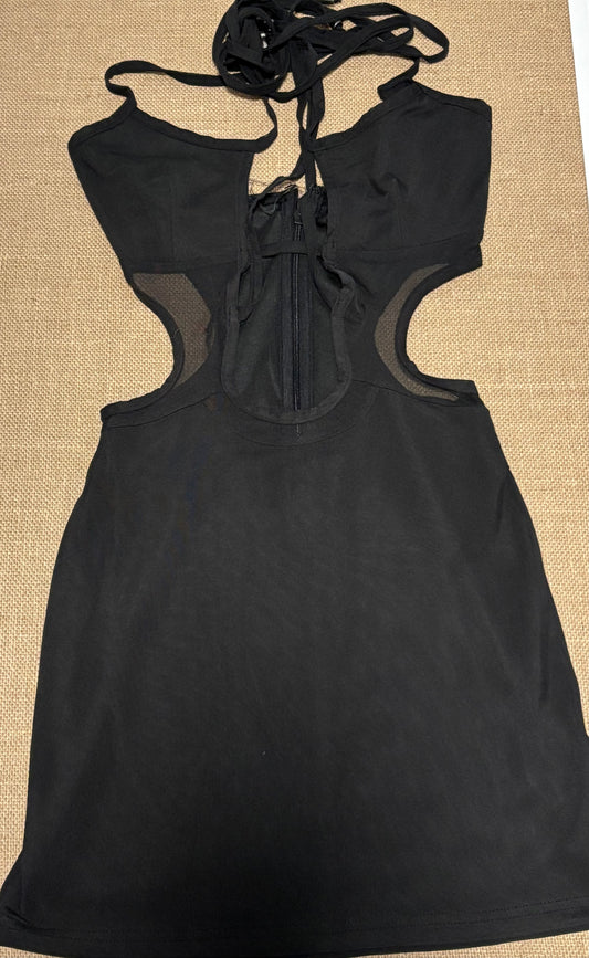 Mesh Dress Cover Up